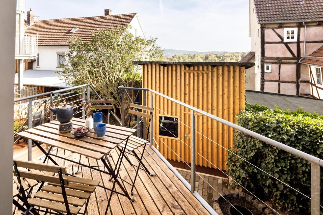 Ferienhaus Altstadtflair Bad Wildungen - Bis 8 Personen Eksteriør bilde